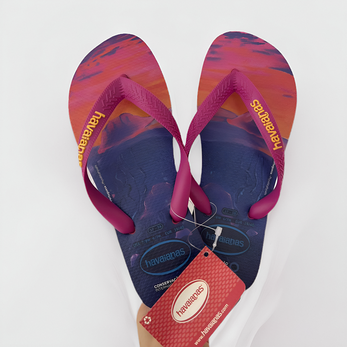 Новые 24 Havaianas Brazilian Havana Шлепанцы мужские летние противоскользящие пляжные плоские сандалии побережье