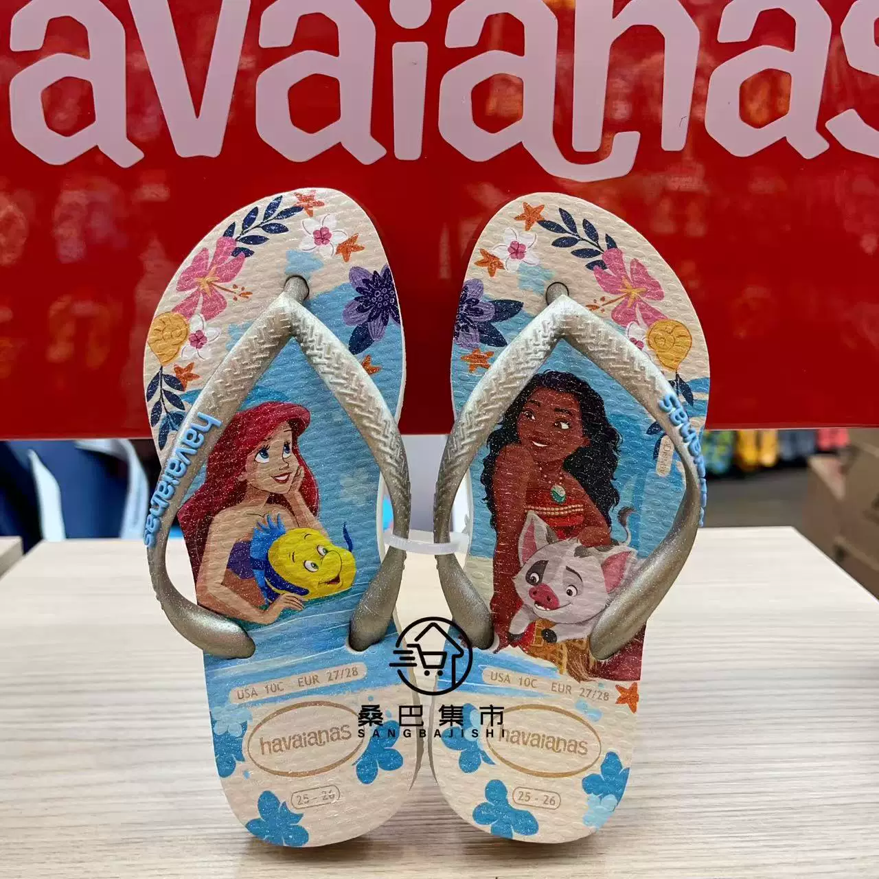 Подсчет новых товаров 26 havaianas Brazilian Havana нескользящие детские резиновые шлепанцы для девочек и детей на летний пляж