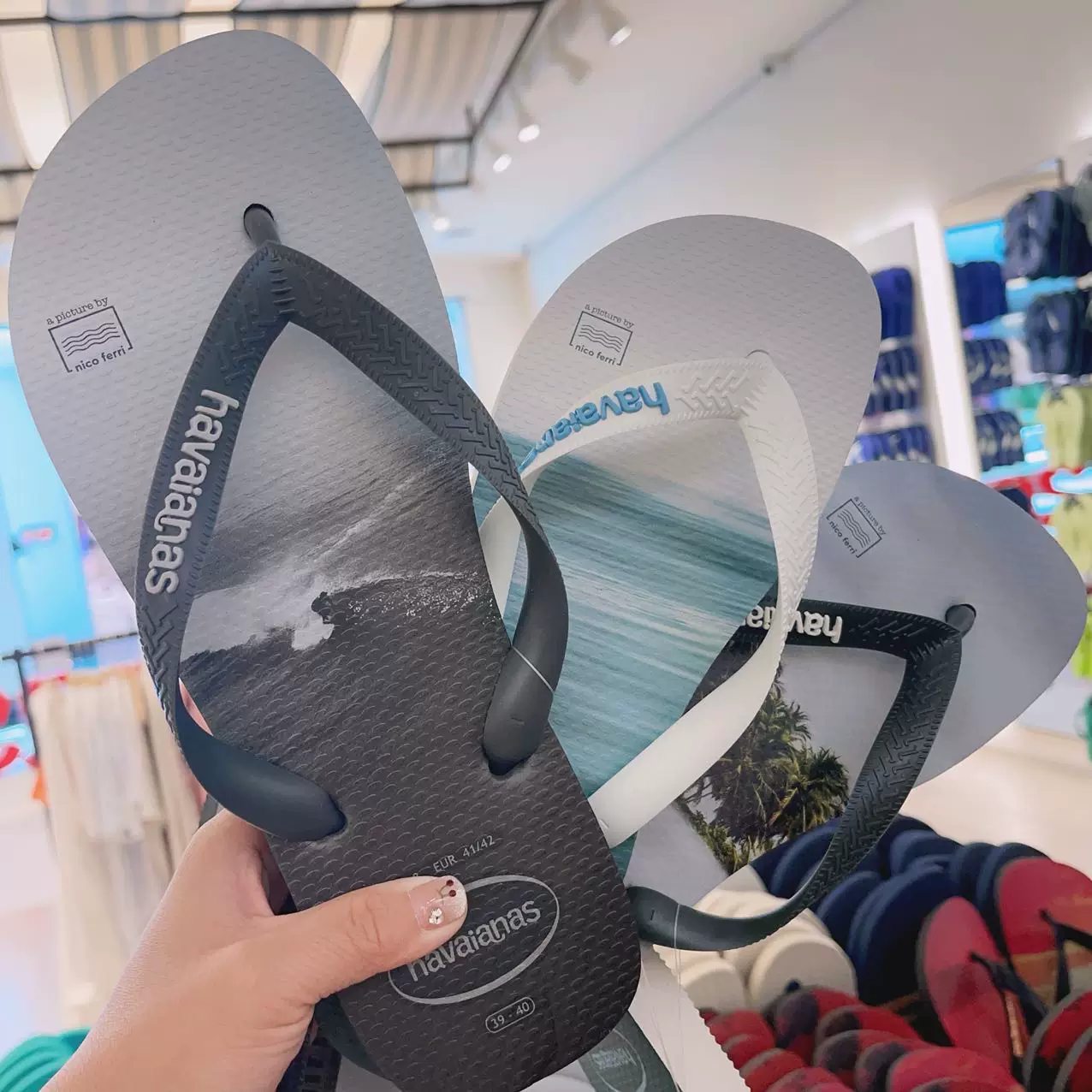 Новые Brazil Havaianas Havana персонаж человека Drag Мужские сланцы