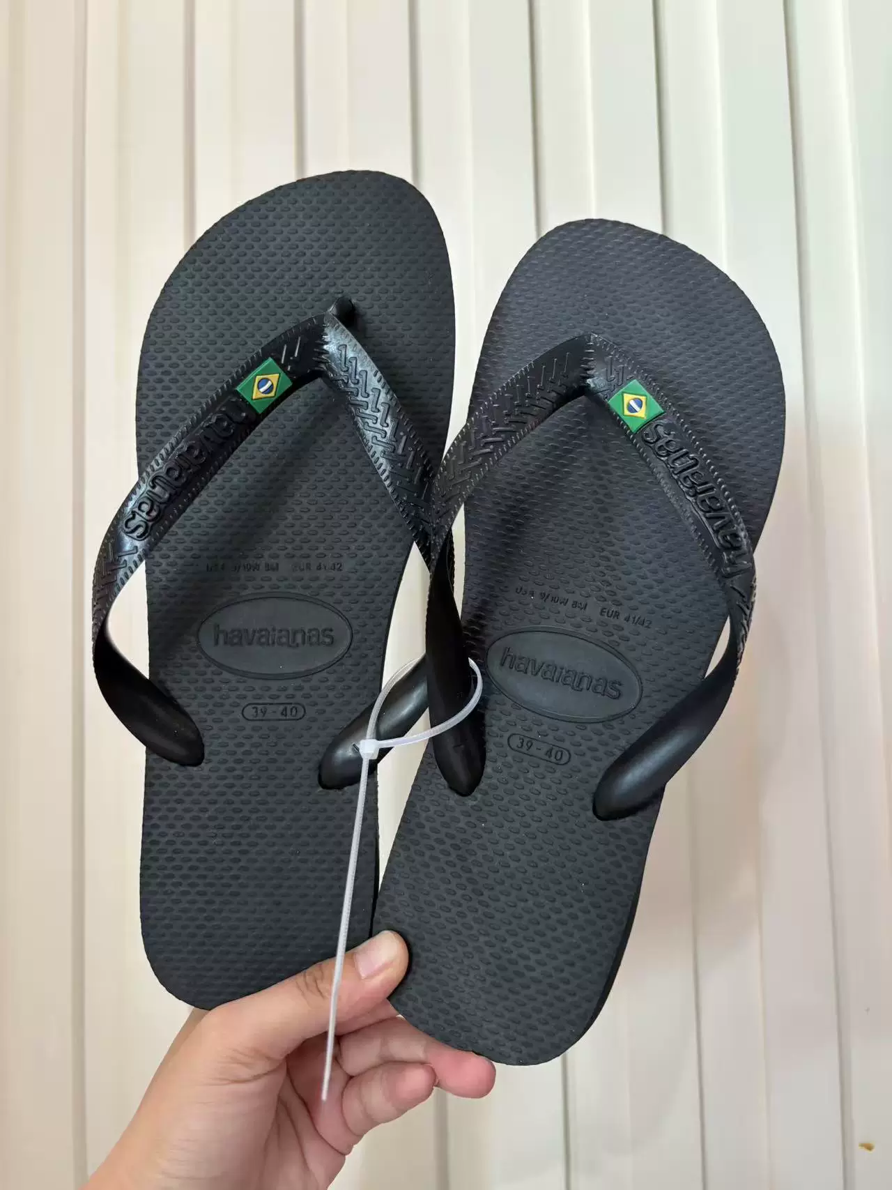 Бразильские фудалка Havaianas национальный флаг Havana персонаж человека drag нейтральные родитель-ребёнок обувь для мужчин и женщин без скольжения и тапочки