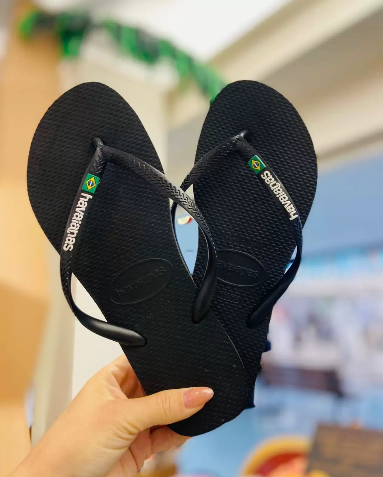 Хавана Havaianas Летние нескользящие износостойкие пляжные сланцы