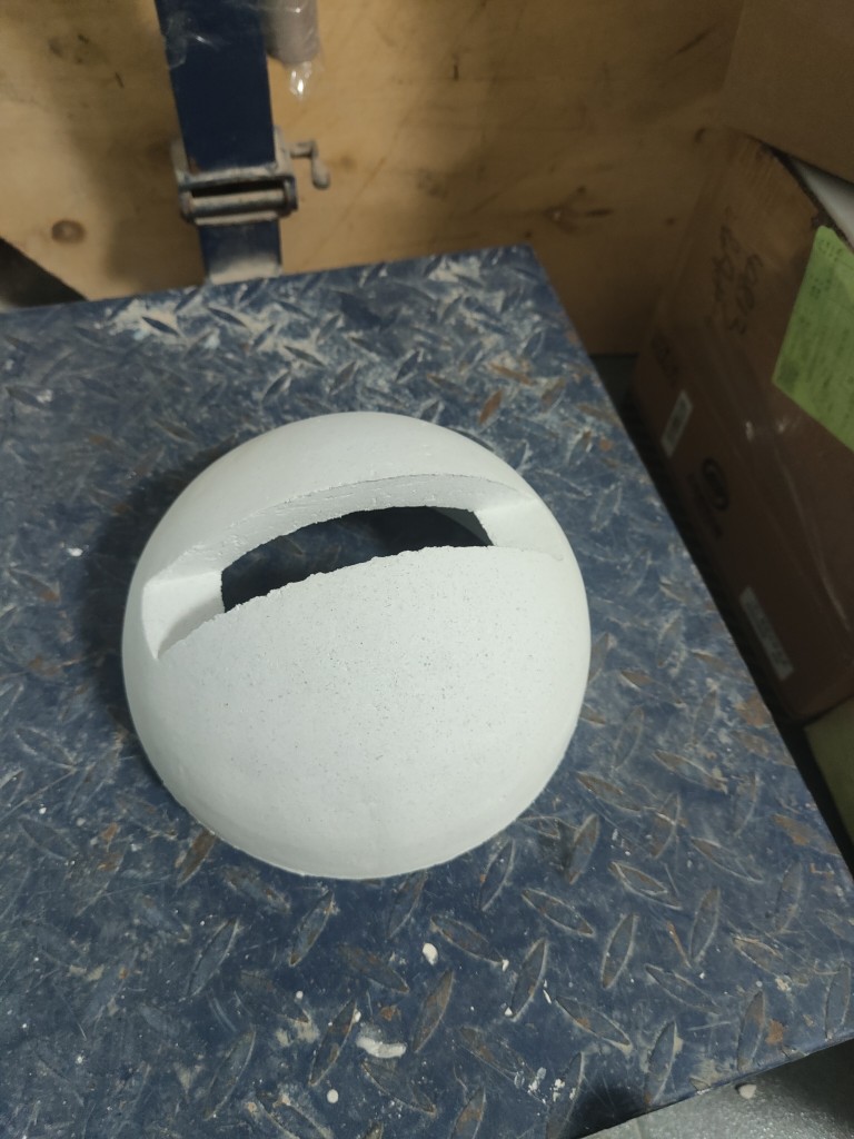 1600 degrees corundum - morillite refractory brick high temperature hemispheric refractory brick DIY refractory brick high temperature refractory brick