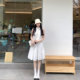 ສິ້ນສິ້ນ tutu skirt ສີຂາວຫວານ skirt ballet