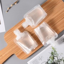 Unprinted wind sub-bag ins small red book with travel portable lotion storage bag pp simple bottle pressing