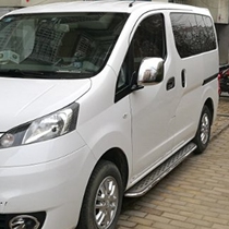 Apply Zhengzhou Nissan Nisan NV200 handsome guests original car accessories retrofit piece stainless steel special two sides footboard