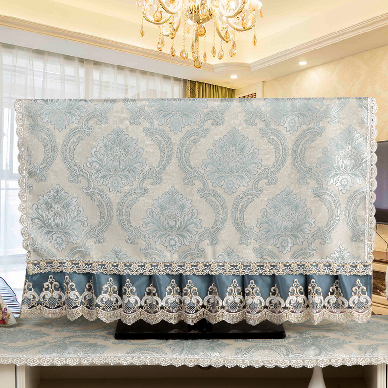 Eurostyle hanging 50 inch TV set 60 cloth art liquid crystal 47 dust cover sub 55 inch desktop 42 inch cover cloth towels