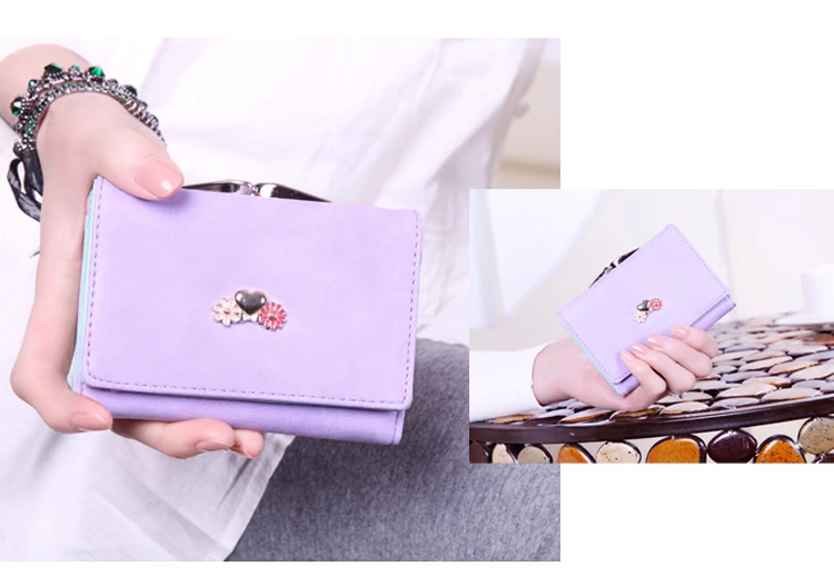 Aimu mùa xuân phiên bản mới của Hàn Quốc của rhinestone rhinestone khóa hoa ví nữ gói thẻ clutch nữ