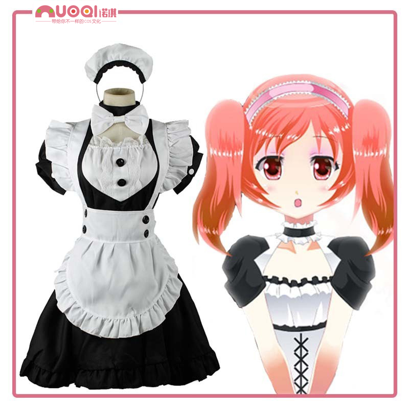 Nuoqi Fox X servant SS cosplay cute princess maid costume anime dining room costume COSPLAY costume