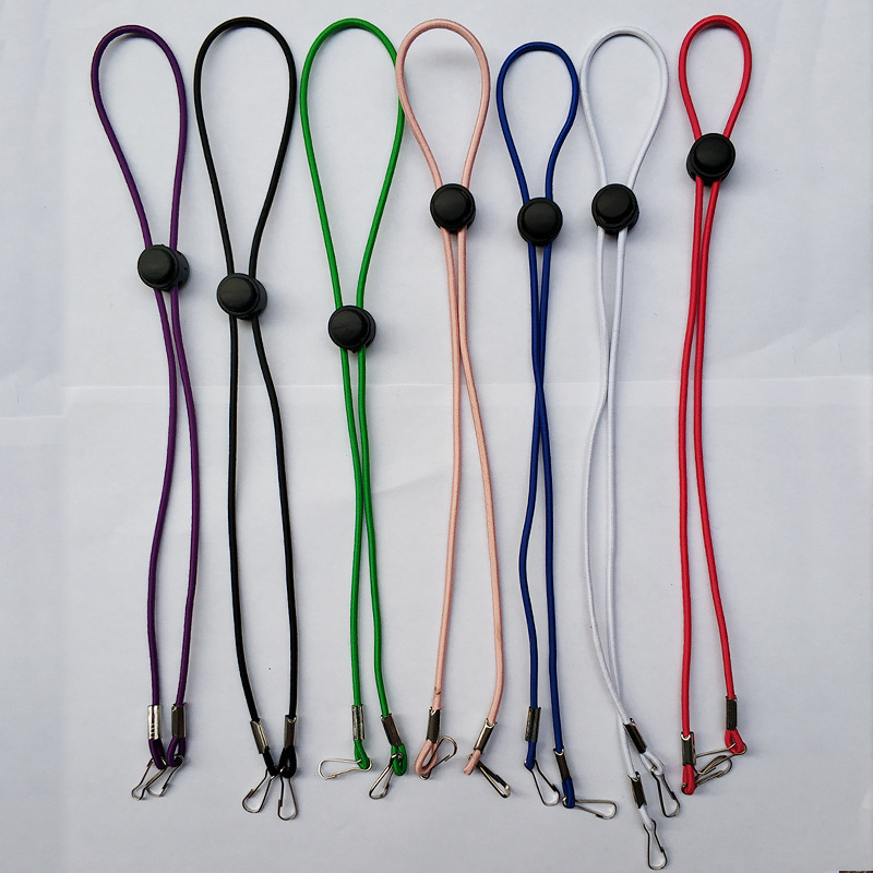 Popular student masks lanyard children adult masks anti-lost mobile phone waterproof bag lanyard anti-strain ear hanging neck rope