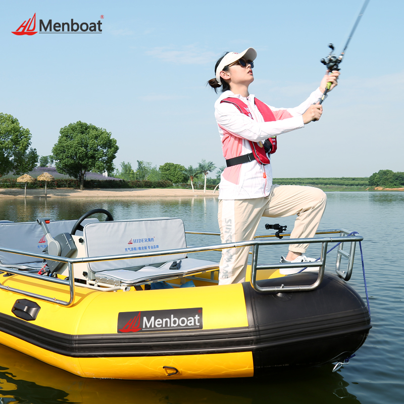 Menboat Manbo HIDER clip net protective wear-resistant rubber boat assault boat professional fishing leisure rubber boat