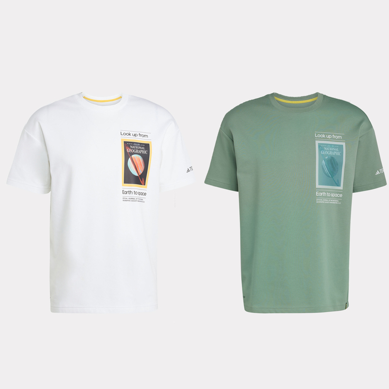 Adidas Ng U Ar F Gfx t Co-Branded Outdoor Quick-Drying Sports Short-Sleeved Shirt Jd5963 Kc2349