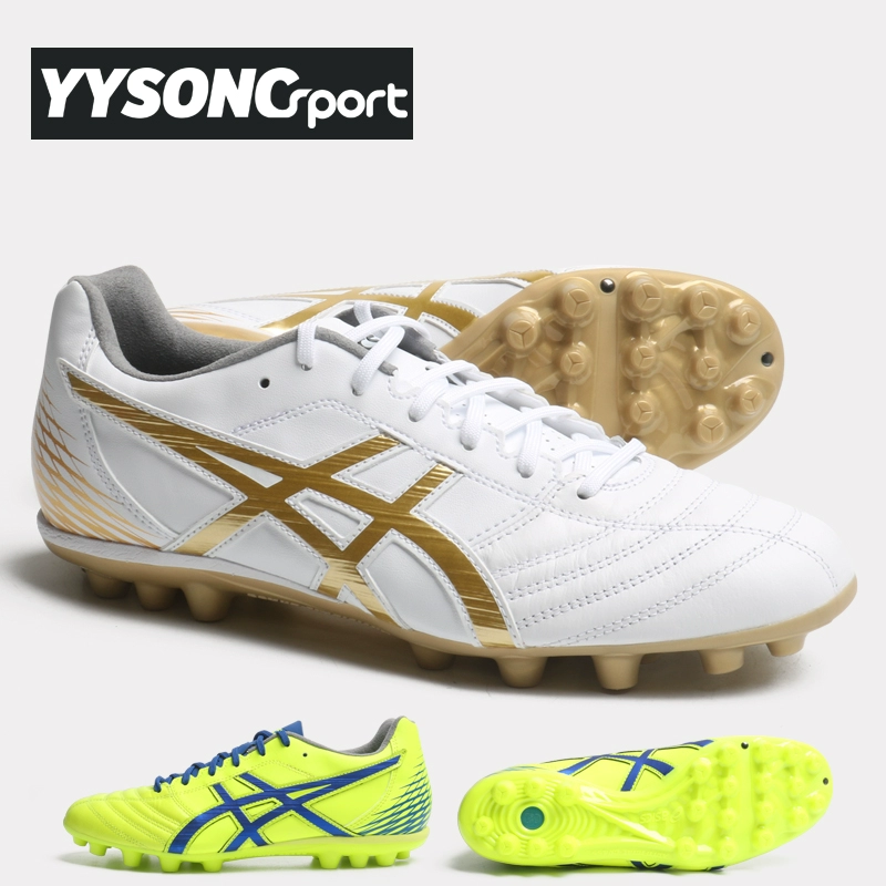 Asics DS LIGHT Giày bóng đá nam đế ngắn đế rộng da Kangaroo AG 1103A015 - Giày bóng đá