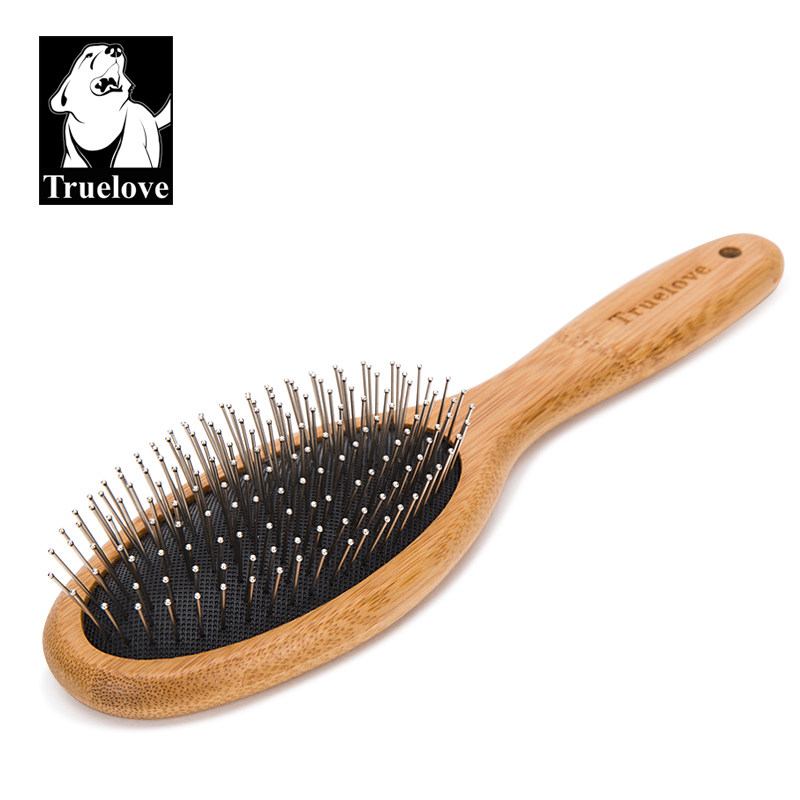 truelove dog comb gold wool cat hairbrush Labrador steel needle bamboo and wood Cat Seminal pet Supplies