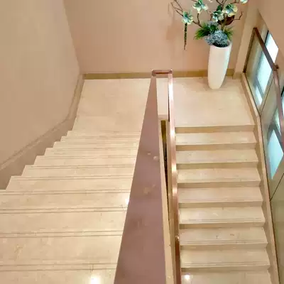 Customized natural marble compound building straight ladder rotating staircase non-slip window sill bay window sill sculpture table countertop