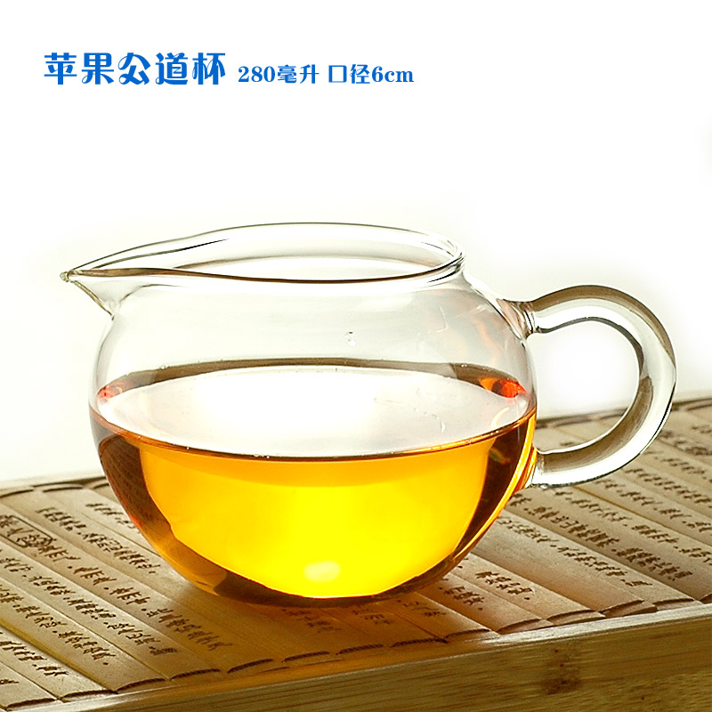 Nam cup 18 handmade thủy tinh chịu nhiệt cốc công bằng trà biển kungfu tea set trà thủy tinh đặt cốc thủy tinh