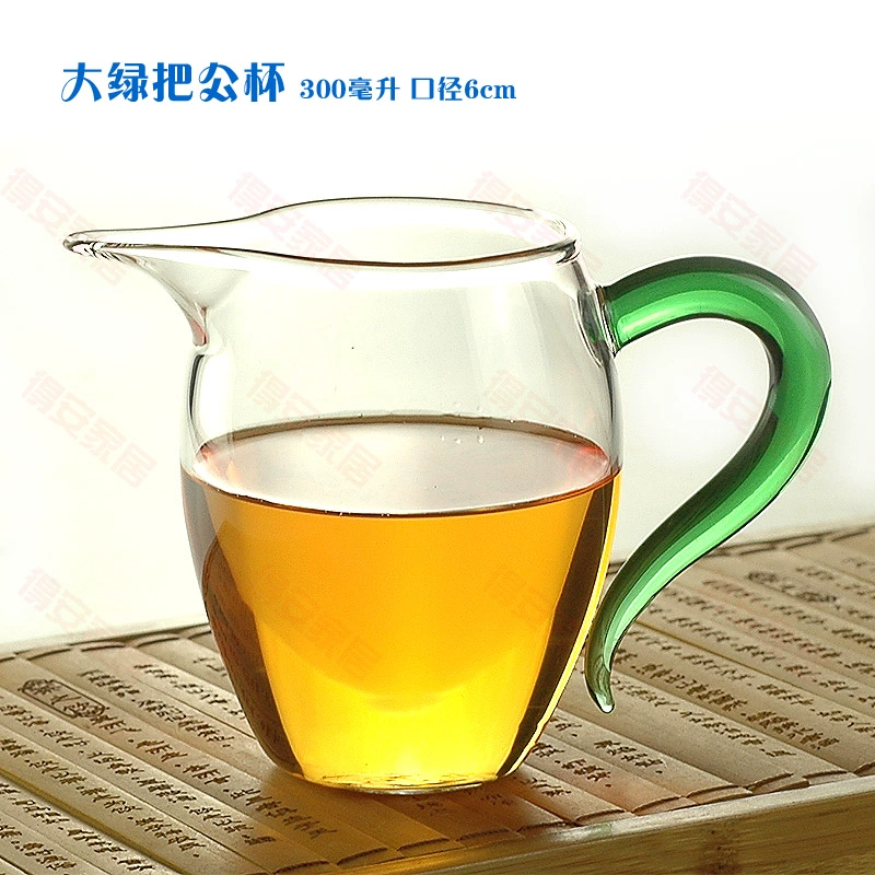 Nam cup 18 handmade thủy tinh chịu nhiệt cốc công bằng trà biển kungfu tea set trà thủy tinh đặt cốc thủy tinh