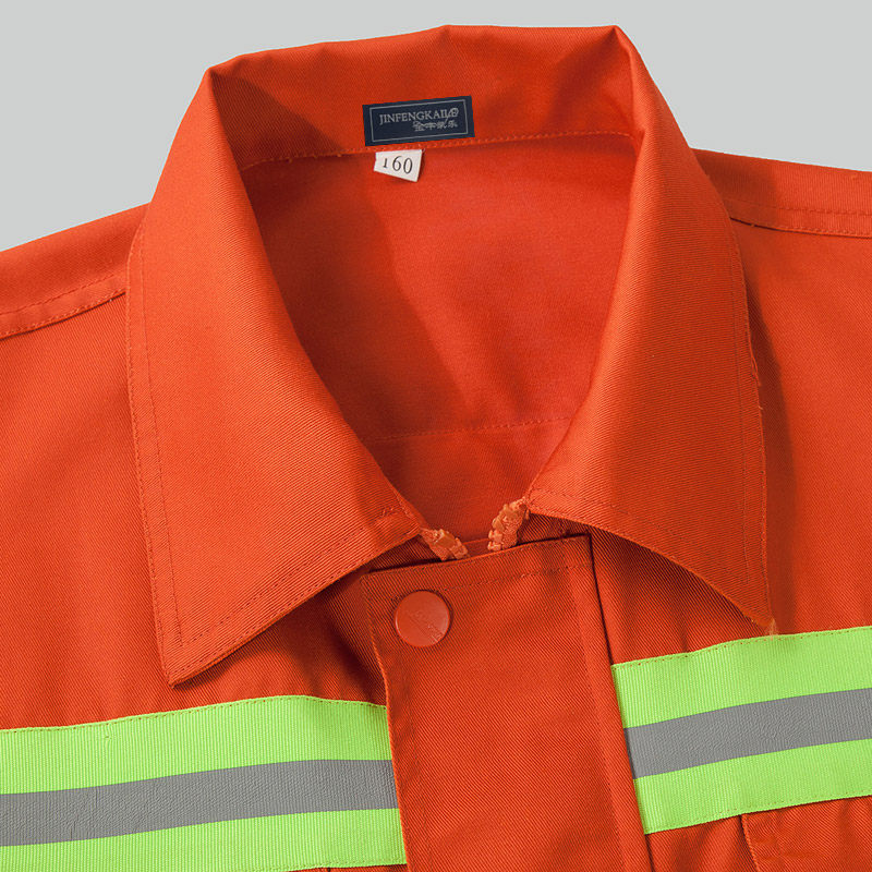 [USD 26.91] men's outdoor work clothing suit reflective strip