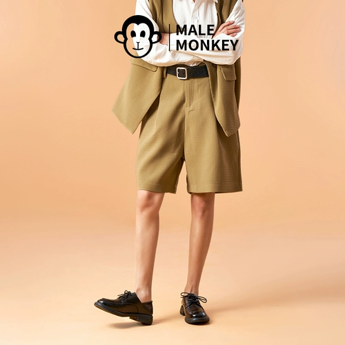 公猴 Универсальная обувь для кожаной обуви в английском стиле для отдыха, в британском стиле, тренд сезона, из натуральной кожи