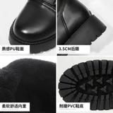 公猴 Martens, зимние короткие сапоги в английском стиле на платформе, коллекция 2022, в британском стиле, популярно в интернете