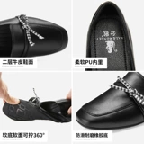 公猴 Демисезонная обувь для кожаной обуви, универсальные лоферы в английском стиле для отдыха, туфли, осенняя