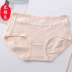 Nhung Bắc Cực 3 bông tải đồ lót của phụ nữ trong thắt lưng cotton cotton màu lớn kích thước lớn cô gái sinh viên tóm tắt - Vòng eo thấp