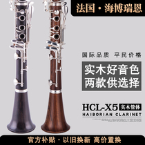 French red Ebony B-down 17-key clarinet Black pipe Beginner Children adult Professional grade playing instrument