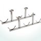 Hujian balcony fixed clothes drying rack stainless steel clothes pole bracket single and double pole wall top drying and lifting fixed seat