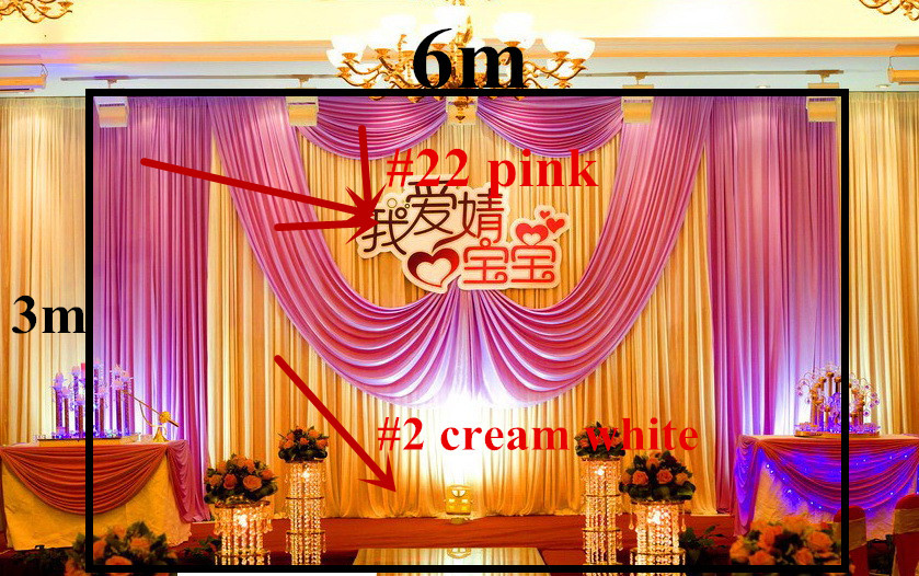 Wedding Backdrop Drape Stage Drape Decoration Party Background