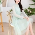 Váy ren mùa xuân và mùa hè mới của phụ nữ phụ nữ giảm béo một dòng váy ngắn LQ982131 - váy đầm