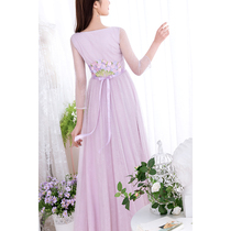 Princess 2021 popular summer skirt waist thin temperament long dress women dress over the knee long 985831