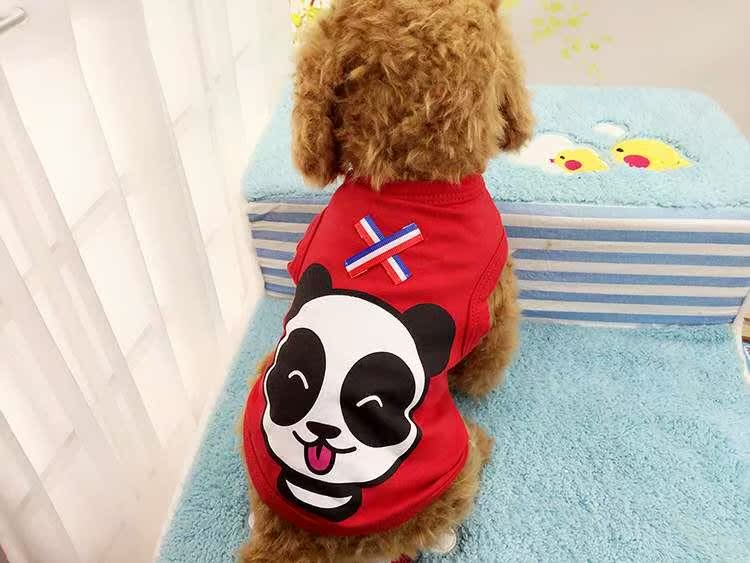 Quần áo chó mùa thu quần áo gấu Teddy chó con chó nhỏ chó vest dễ thương mèo quần áo vật nuôi - Quần áo & phụ kiện thú cưng quần cho chó