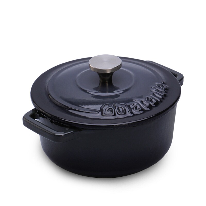 Day Style Cast Iron Enamel Small Milk Pan Milk Pan Baby Baby Non Stick Healthy No Coating Enamel Side Food Pan Stockpot