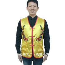 Sailor clothing into the incense group volunteer service vest vest vest vest vest patrol clothing temple clothing monk clothing Buddhist clerk cloth buckle