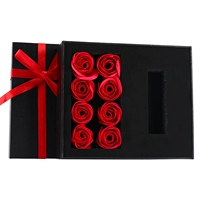 Черная подарочная коробка, помада, 17.5×15×5см