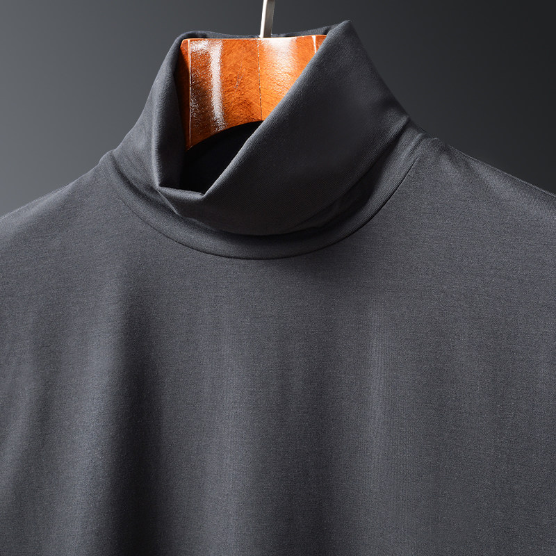 2 pieces of Modale men with long - sleeved T - shirt in spring and autumn new mode with pure cotton repair clothes men