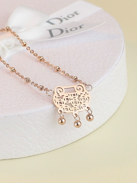 Mo Shang Hàn Quốc phiên bản của cuộc sống lâu dài khóa chuông mạ 18 K rose gold vòng chân nữ màu vàng phụ kiện món quà năm nay vòng chân nữ đẹp