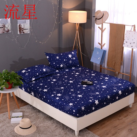 Giường một mảnh nệm đỏ trải giường 1,8m trải giường 1,2 mét ga trải giường 1,5m đơn Simmons đôi ga chun bọc giường spa