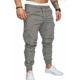 Anh em cơ bắp mùa thu overalls quần thể dục nam thẳng quần dài giản dị Phiên bản Hàn Quốc của xu hướng quần nam