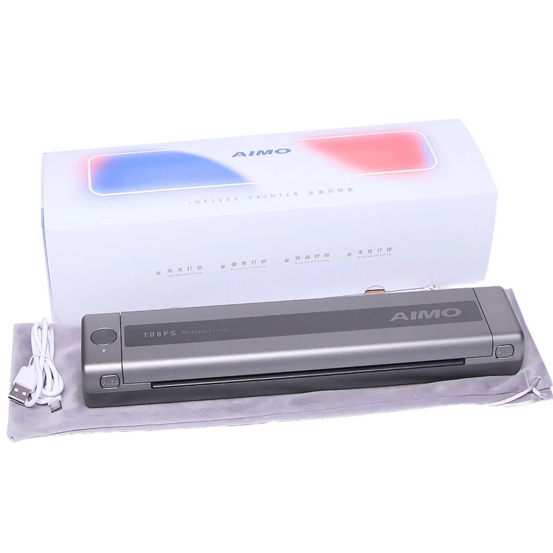 Aimo T08Fs Ultra-High Definition Tattoo Printer Wireless Travel Tattoo Sticker Transfer Machine Portable Professional Thermal