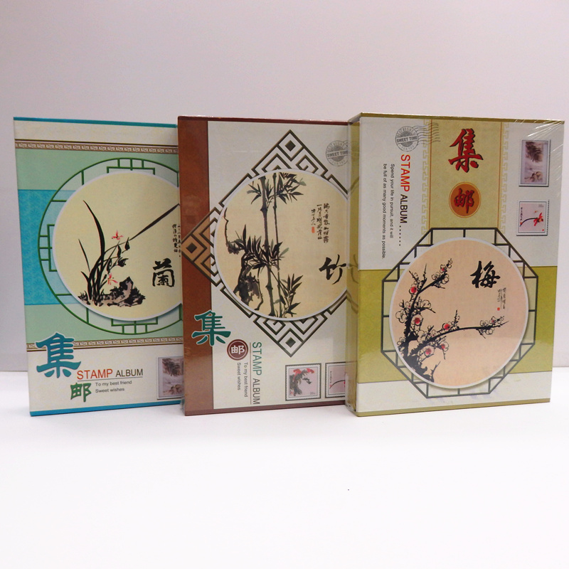 16 Open Collection Mailbook Nostalgic Style Floral Cover Inner Page 7 Stamps This Stamps Book Stamp Book Gift Giver