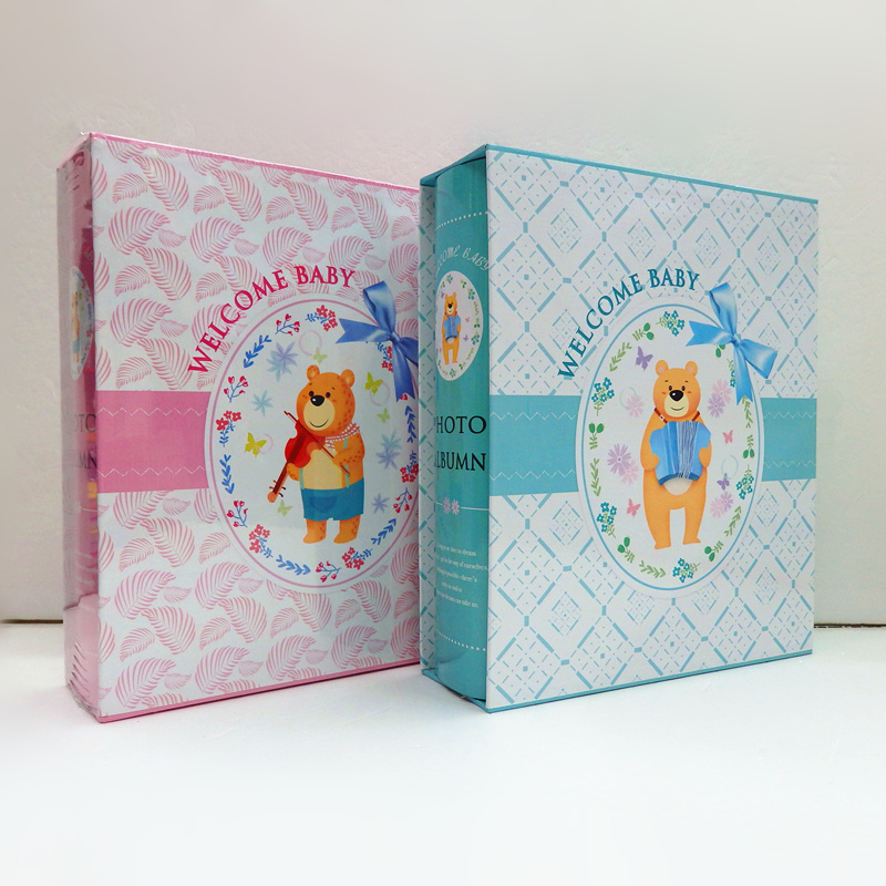 New product promotion, interstitial baby photo album, large capacity 300 sheets, 4D large 6-inch photo album, good gift