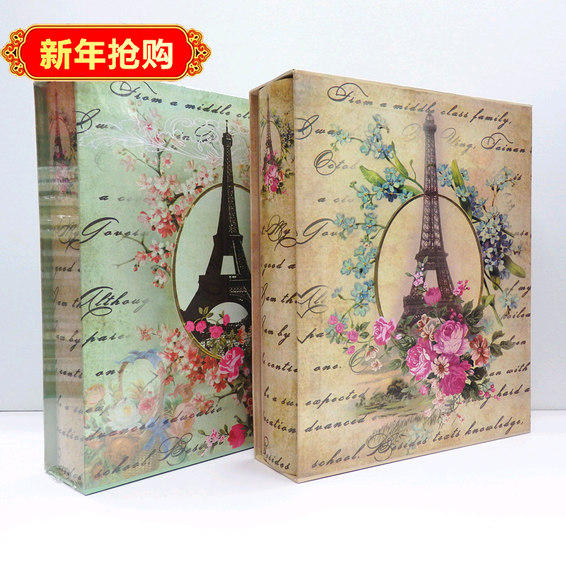 New Eiffel Tower photo album Interstitial 5R7 inch shell album large capacity 300 photo albums