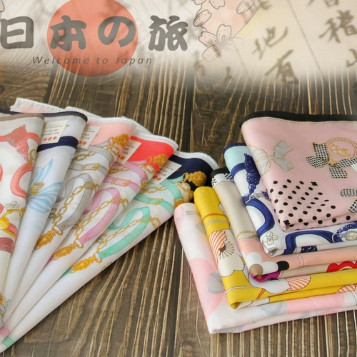 Японский хлопковый носовой платок, полотенце от пота, японская повязка на голову, защита от солнца