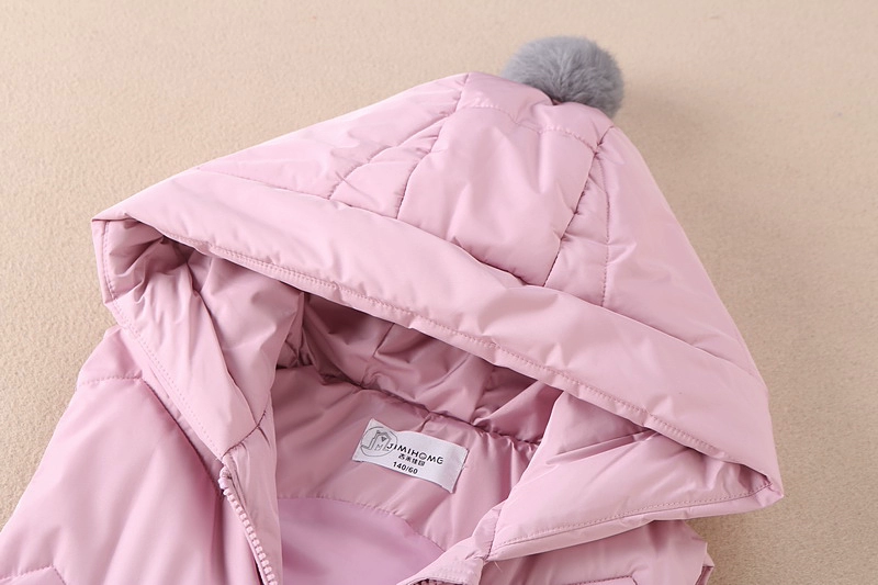 Cô gái Jimmy Jiayuan mặc 12 chiếc áo trẻ em xuống bằng vải bông dày 2018 mới nữ vest nam lớn 15 tuổi - Áo ghi lê quần áo sành điệu cho be gái