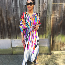 Sunscreen Shirt 2019 New Holiday Loose Size Cotton Hot Spring Bikini Swimsuit Shirt Beach Dress Gown