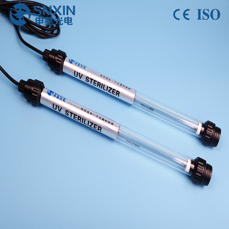 Manufacturer direct fish tank ultraviolet germicidal lamp Shenxing aquarium special 10w15w built-in stabilizer UV lamp