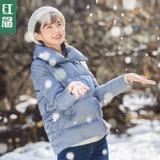 Осенняя демисезонная короткая модная куртка, пуховик, 2020, увеличенная толщина, по фигуре, европейский стиль