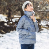 Осенняя демисезонная короткая модная куртка, пуховик, 2020, увеличенная толщина, по фигуре, европейский стиль