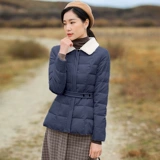 红念 Зимний короткий пуховик с пухом, куртка, корсет, 2020, подходит для подростков, увеличенная толщина