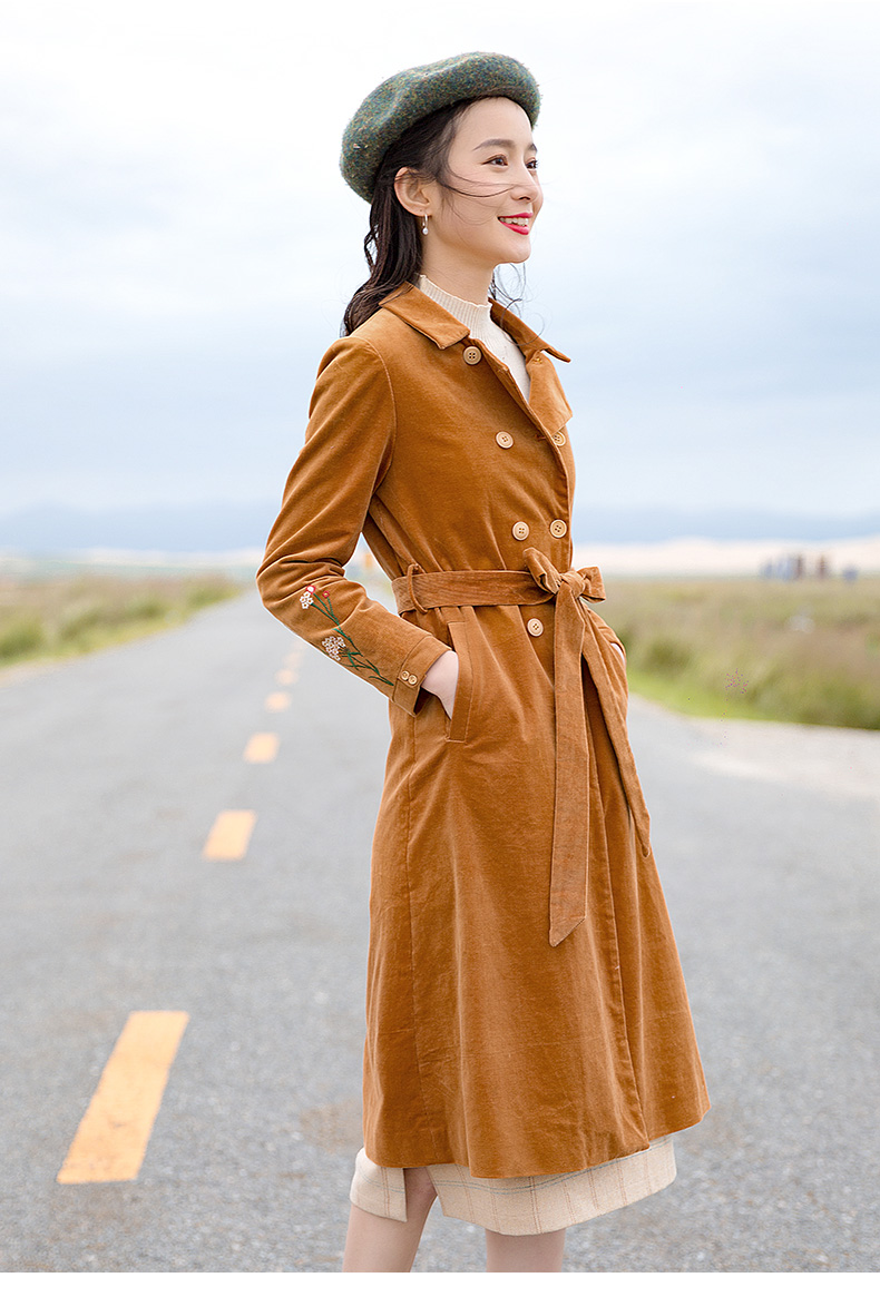 Trench pour femme en Coton - Ref 3226724 Image 9